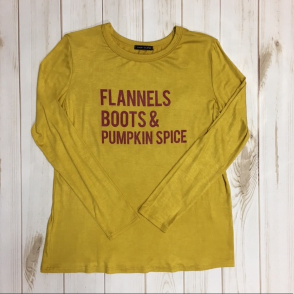 Flannel Boots and Pumpkin Spice Top